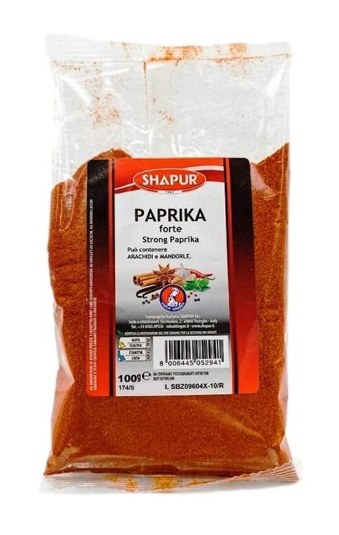 Paprica forte in polvere - Shapur 100g.